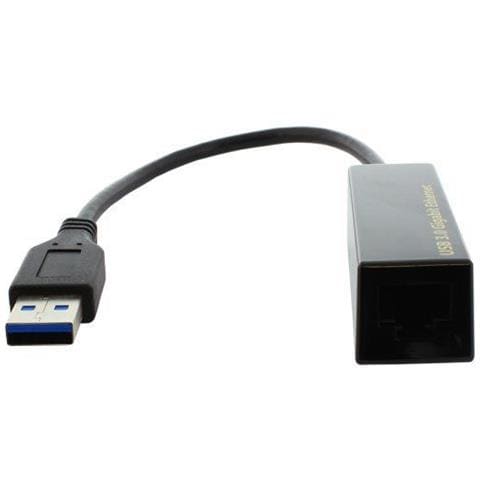 33380B, 1 x RJ-45, 1 x USB 3.0, Maschio / femmina, Nero, Windows 8, Windows 7, Vista, XP 32/64 OS, MAC OS10.5x or above, Linux, Desktops, notebook PC, Ultrabook, docking stations, game consoles, digital-home appliances, any embe - Foto 1